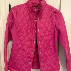 Merona Fuchsia Quilted Women's Puffer Jacket